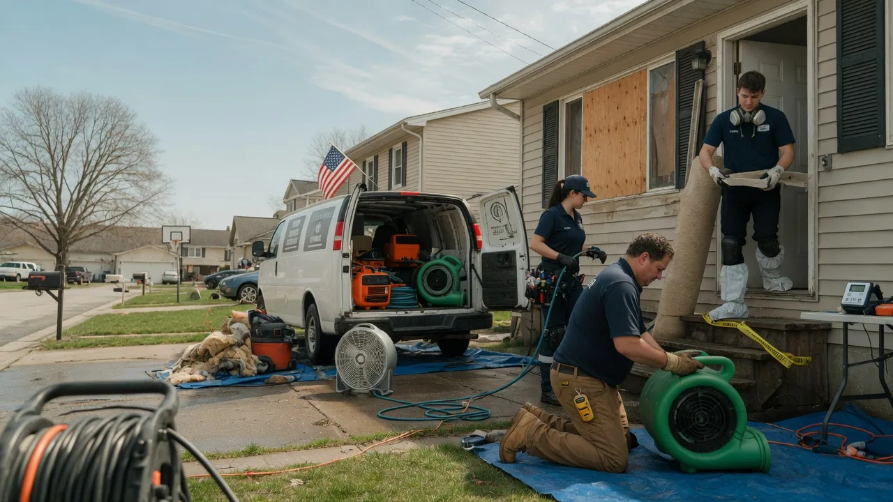 Water Damage Restoration in Kirksville, MO near me